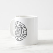 Staat Siegel der Slowakei Kaffeetasse (Vorderseite Links)
