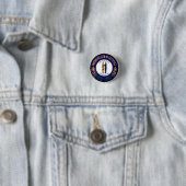 Staat Siegel Kentucky Button (Beispiel)