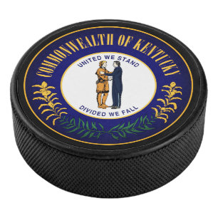 Staat Siegel Kentucky Eishockey Puck