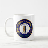 Staat Siegel Kentucky Kaffeetasse (Links)