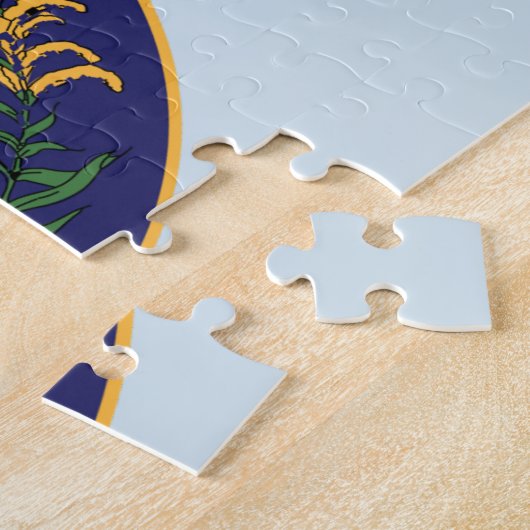 Staat Siegel Kentucky. Puzzle (Seite)