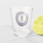 Staat Siegel Kentucky Schnapsglas (Rückseite)