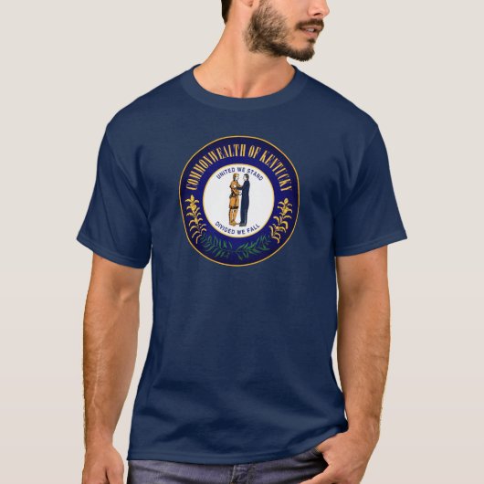 Staat Siegel Kentucky T-Shirt (Vorderseite)