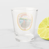 Staat Siegel Minnesota Schnapsglas (Rückseite)