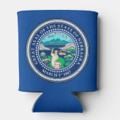 Staat Siegel Nebraska Dosenkühler (Rückseite)