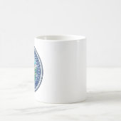 Staat Siegel Nebraska Kaffeetasse (Mittel)