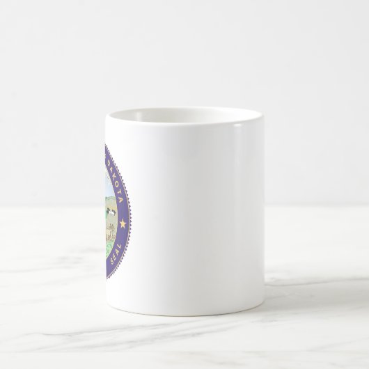 Staat Siegel South Dakota Kaffeetasse (Mittel)