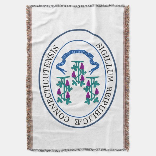 Staat Siegel von Connecticut Decke (Vorderseite Vertikal)