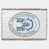 Staat Siegel von Connecticut Decke (Vorderseite)