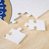 Staat Siegel von Connecticut. Puzzle (Seite)