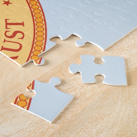 Staat Siegel von Florida. Puzzle (Seite)