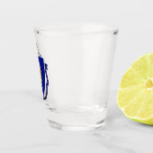 Staat Siegel von Massachusetts Schnapsglas (Rechts)