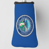 Staat Siegel von Nebraska Golf Head Cover Headcover (Rotieren 90)