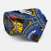 Staat Siegel Wisconsin Krawatte (Gerollt)