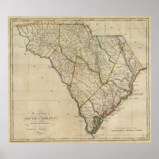 Staat South Carolina 3 Poster (Vorne)