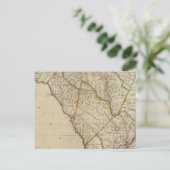 Staat South Carolina 3 Postkarte (Stehend Vorderseite)