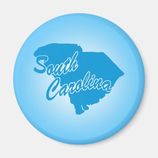 Staat South Carolina Magnet (Vorne)