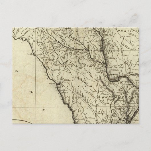 Staat South Carolina Postkarte (Vorderseite)