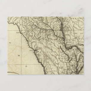 Staat South Carolina Postkarte