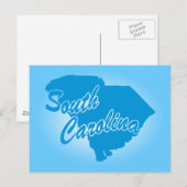 Staat South Carolina Postkarte (Vorne/Hinten)