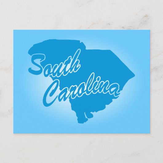 Staat South Carolina Postkarte (Vorderseite)