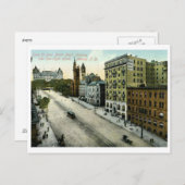 Staat St., Albany, NY Vintag Postkarte (Vorne/Hinten)