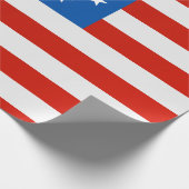 Staat-Staatsflagge Geschenkpapier (Ecke)