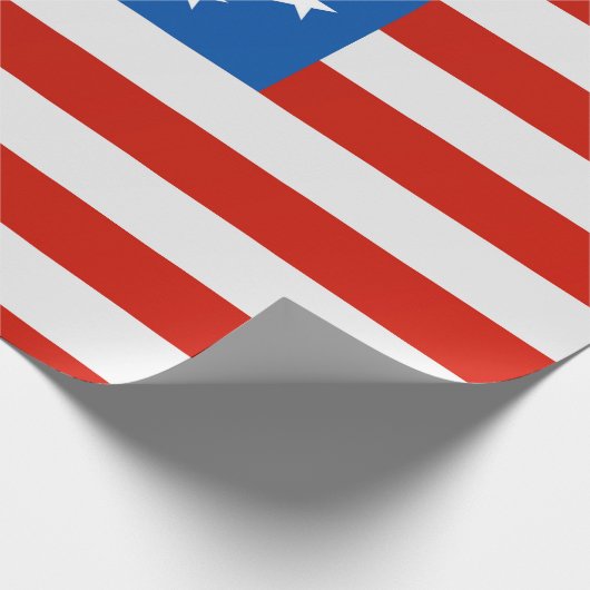 Staat-Staatsflagge Geschenkpapier (Ecke)