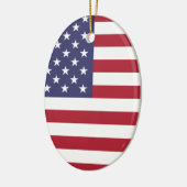 Staat-Staatsflagge Keramik Ornament (Links)