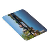 Staat Straßenbrücke durch den Fluss Milwaukee Magnet (Rechte Seite)