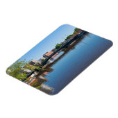 Staat Straßenbrücke durch den Fluss Milwaukee Magnet (Linke Seite)