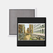 Staat Street, Chicago, Illinois Magnet (Vorderseite/Rückseite)