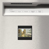 Staat Street, Chicago, Illinois Magnet (In Situ (Geschirrspüler))