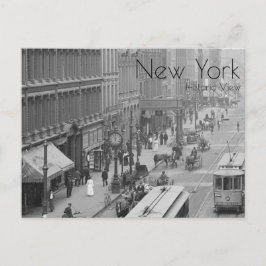 Staat Street Clock Postkarte