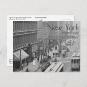 Staat Street Clock Postkarte (Vorne/Hinten)