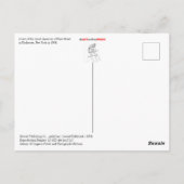 Staat Street Clock Postkarte (Rückseite)