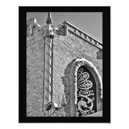 Staat Street Gebäude Art Fotodruck (Vorne)