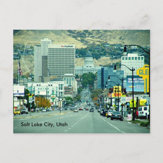 Staat Street Postkarte (Vorderseite)