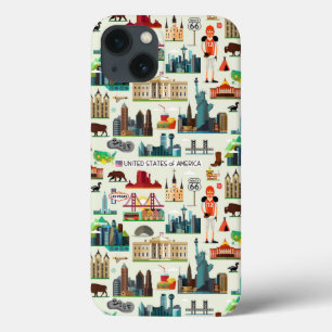 Staat-Symbol-Muster Case-Mate iPhone Hülle