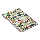 Staat-Symbol-Muster Notizblock (Rechte Seite)