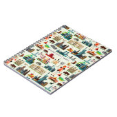 Staat-Symbol-Muster Notizblock (Linke Seite)