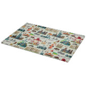 Staat-Symbol-Muster Schneidebrett (Ecke)