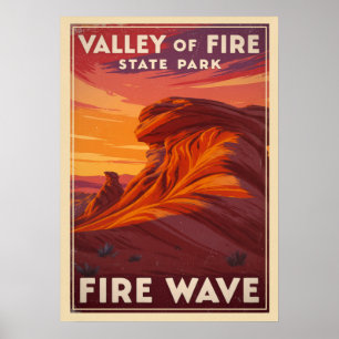 Staat-Tal - Brandwelle V02 Poster