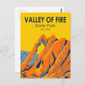 Staat Tal Park Nevada Vintag Postkarte (Vorne/Hinten)