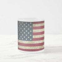 Staat Tasse/Amerikanische Flagge