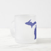 Staat Tasse/Michigan-Zuhause ist das Herzstück Mattglastasse (Vorderseite Links)