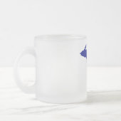 Staat Tasse/Michigan-Zuhause ist das Herzstück Mattglastasse (Links)