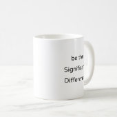 STAAT Tasse, signifikante Differenz, wissenschaftl Kaffeetasse (VorderseiteRechts)