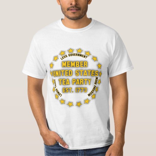 Staat-Tee-Party T-Shirt (Vorderseite)
