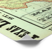 Staat Texas 3 Poster (Ecke)